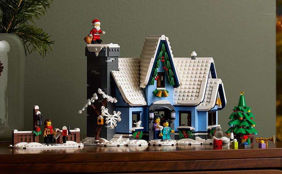  Mô Hình Nhựa 3D Lắp Ráp Giáng Sinh Santa's Visit 88088 (1445 mảnh) - LG0062 