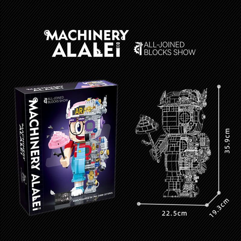  Mô Hình Nhựa 3D Lắp Ráp Robot Arale Norimaki 13800 (2273 mảnh) - LG0064 