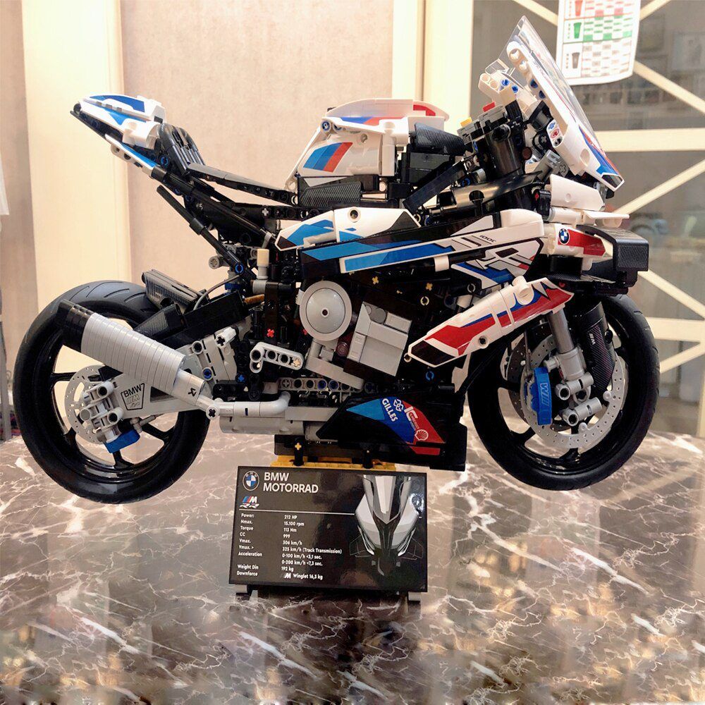  Mô Hình Nhựa 3D Lắp Ráp Siêu Xe Mô Tô BMW M 1000 RR T2118 (1920 mảnh) 1:5 - LG0055 