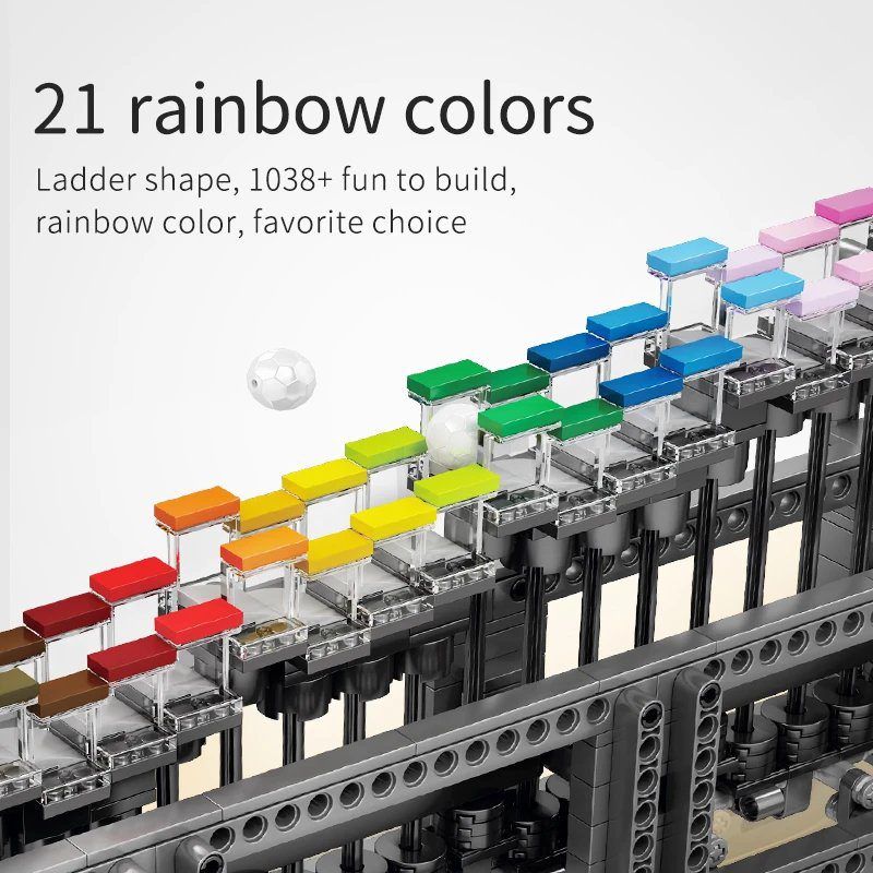  Mô Hình Nhựa 3D Lắp Ráp MOULD KING Rainbow Stepper 26004 (1038 mảnh, có chuyển động) - LG0107 