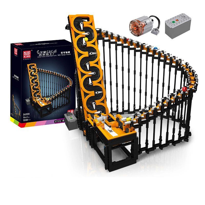  Mô Hình Nhựa 3D Lắp Ráp MOULD KING Harp Track 26008 (1508 mảnh, có chuyển động) - LG0108 