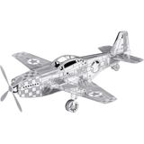  Mô Hình Kim Loại Lắp Ráp 3D Metal Mosaic Mustang P-51 – MP728 