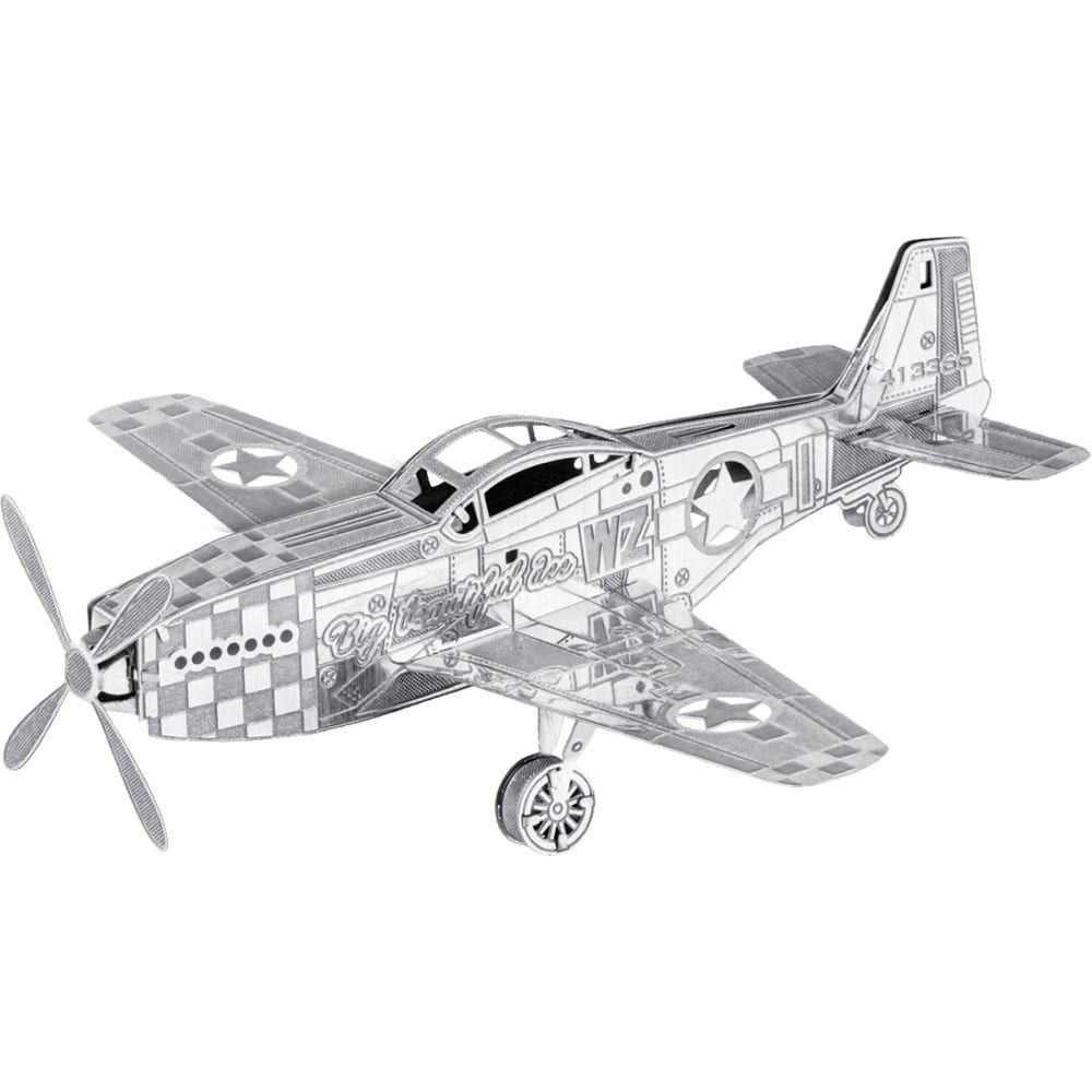  Mô Hình Kim Loại Lắp Ráp 3D Metal Mosaic Mustang P-51 – MP728 