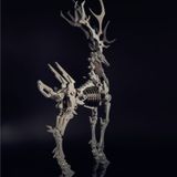  Mô Hình Kim Loại Lắp Ráp 3D Steel Warcraft Nai Sừng Xám The Nightmare Deer – SW014 