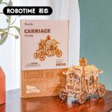  Mô Hình Gỗ 3D Lắp Ráp ROBOTIME Xe Ngựa Cổ Điển Classic Carriage TG506 – WP184 