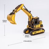  Mô Hình Gỗ 3D Lắp Ráp ROBOTIME ROKR Xe Máy Xúc (Excavator) TG508K – WP247 