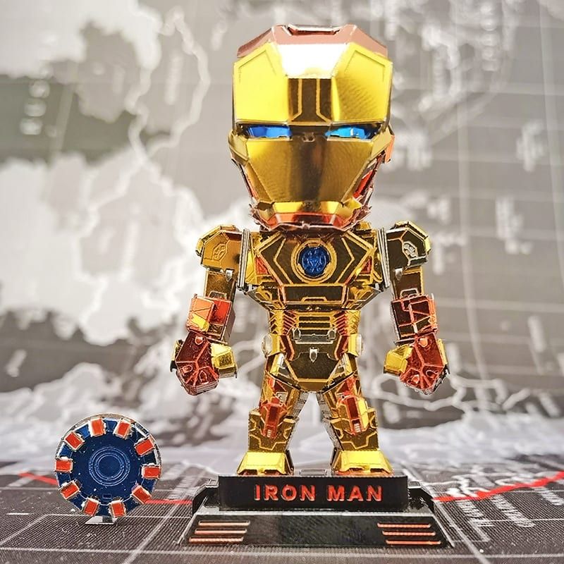  Mô Hình Kim Loại Lắp Ráp 3D Metal Head Marvel Iron Man Mark 43 – MP1003 