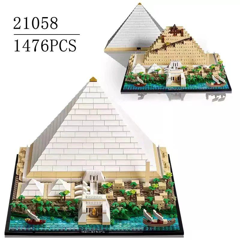  Mô Hình Nhựa 3D Lắp Ráp Kim Tự Tháp Giza Ai Cập 6111 (1476 mảnh) - LG0065 