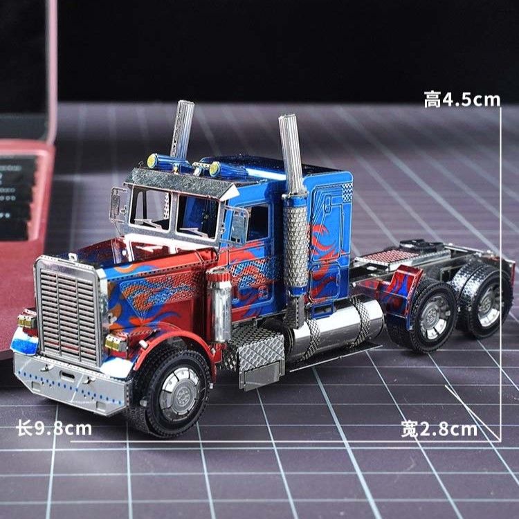  Mô Hình Kim Loại Lắp Ráp 3D Metal Head Xe Tải FLC Optimus Prime (106 mảnh, FLC Long Nose Truck) - MP1182 