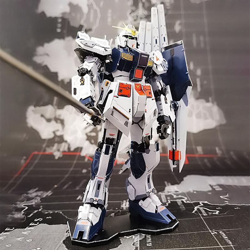  Mô Hình Kim Loại Lắp Ráp 3D Metal Head Robot Gundam RX-93 Nu (Ver.Ka) - MP1167 