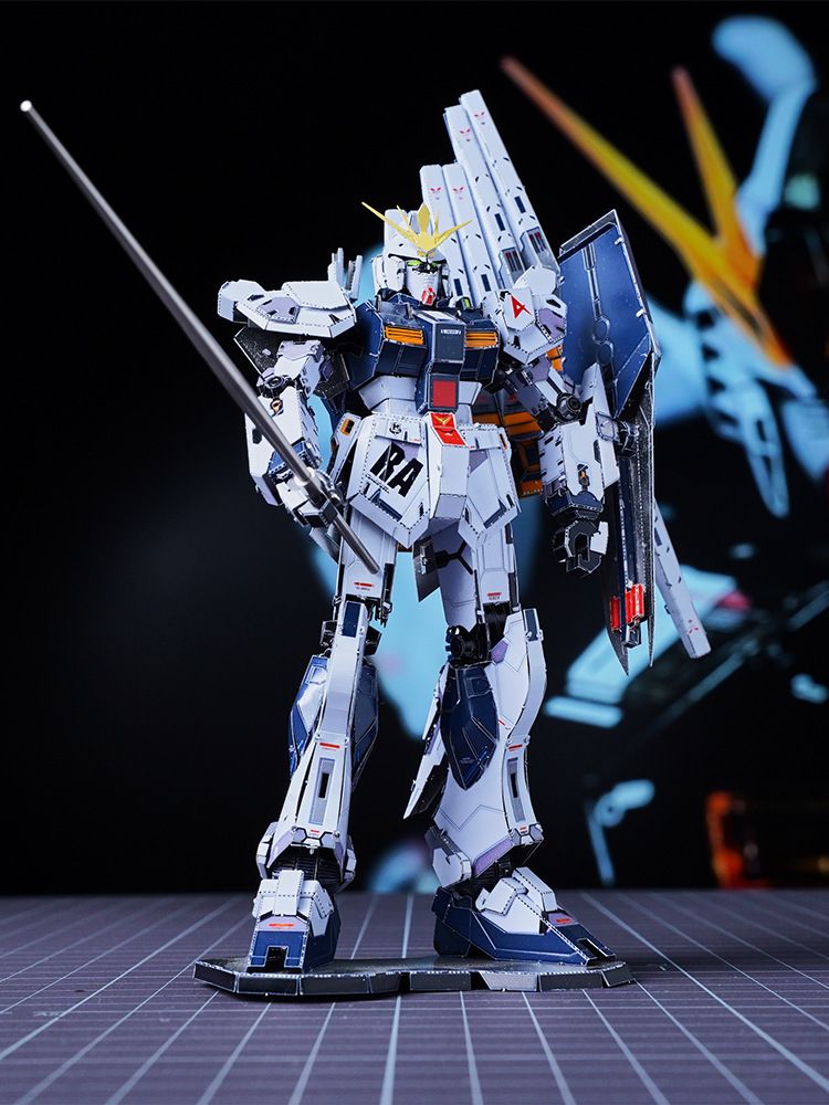  Mô Hình Kim Loại Lắp Ráp 3D Metal Head Robot Gundam RX-93 Nu (Ver.Ka) - MP1167 