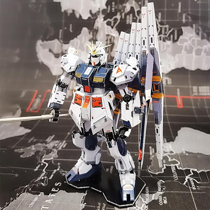  Mô Hình Kim Loại Lắp Ráp 3D Metal Head Robot Gundam RX-93 Nu (Ver.Ka) - MP1167 