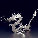  Mô Hình Kim Loại Lắp Ráp 3D Steel Warcraft Con Rồng Trung Hoa (33 mảnh, Chinese Dragon) - SW043 