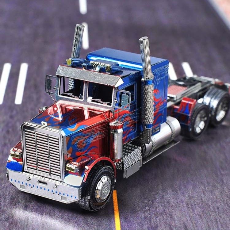  Mô Hình Kim Loại Lắp Ráp 3D Metal Head Xe Tải FLC Optimus Prime (106 mảnh, FLC Long Nose Truck) - MP1182 