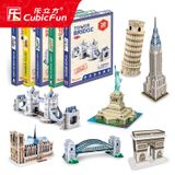  Mô Hình Giấy 3D Lắp Ráp CubicFun Kiến Trúc Thế Giới (30 mảnh) 