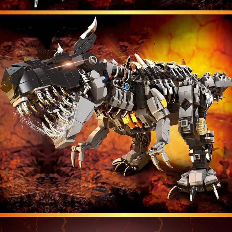  Mô Hình Nhựa 3D Lắp Ráp LWCK Khủng Long Tyrannosaurus Rex 60030 (1506 mảnh, Mecha Ancient Beast) – LG0142 