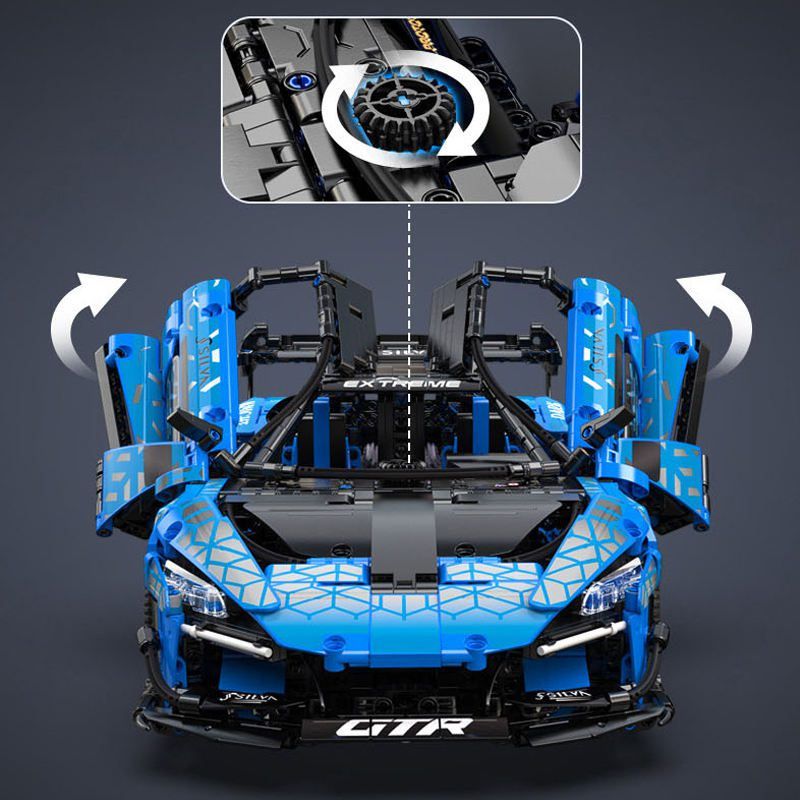  Mô Hình Nhựa 3D Lắp Ráp CaDA Master Siêu Xe Dark Knight GTR C63003 (2088 mảnh) 1:10 - LG0007 