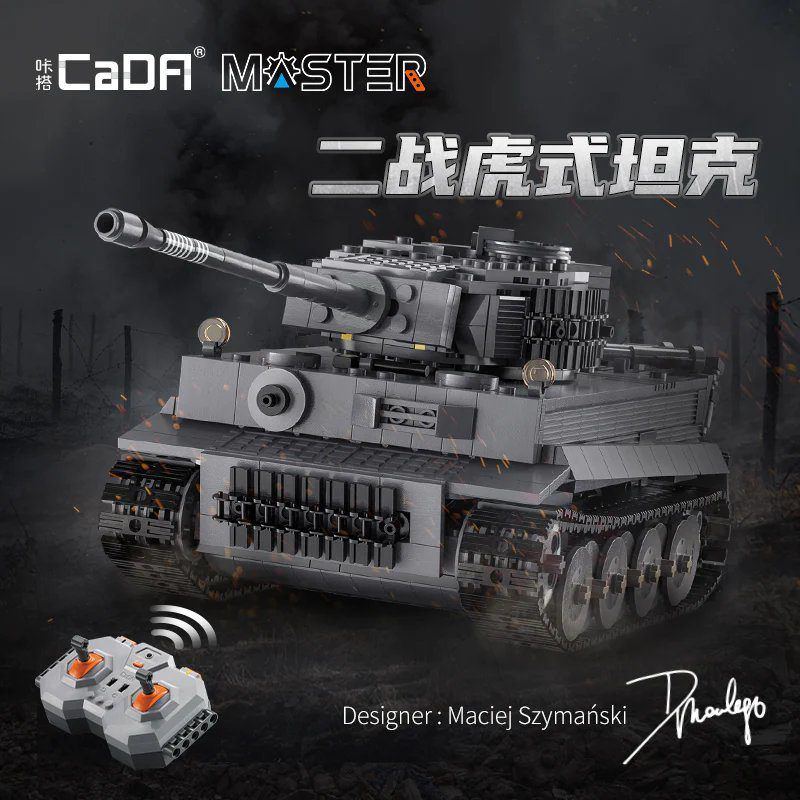  Mô Hình Nhựa 3D Lắp Ráp CaDA Master Xe Tăng Chủ Lực Tiger I C61071 (925 mảnh) - LG0015 