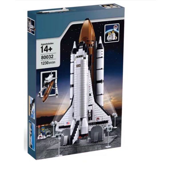  Mô Hình Nhựa 3D Lắp Ráp Tàu Vũ Trụ Con Thoi Nasa 83014 (Shuttle Expedition, 1230 mảnh) - LG0083 