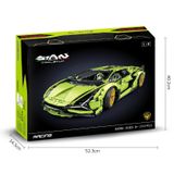  Mô Hình Nhựa 3D Lắp Ráp Technic Siêu Xe Đua Lamborghini SIAN FKP 37 (3696 mảnh) - LG0085 