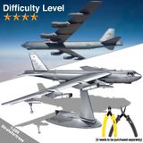  Mô Hình Kim Loại 3D Lắp Ráp Piececool Pháo Đài Bay Ném Bom B-52 (169 mảnh, B-52 Stratofortress) 1:200 HP326-SK - MP1214 