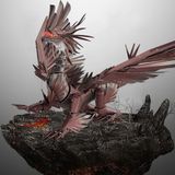  Mô Hình Kim Loại 3D Lắp Ráp Piececool Rồng Lửa (203 mảnh, Hellstorm Dragon) HP274-RS - MP1210 