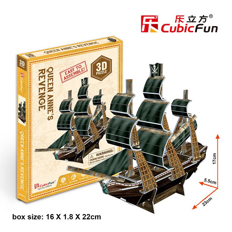  Mô Hình Giấy 3D Lắp Ráp CubicFun Kiến Trúc Thế Giới (30 mảnh) 