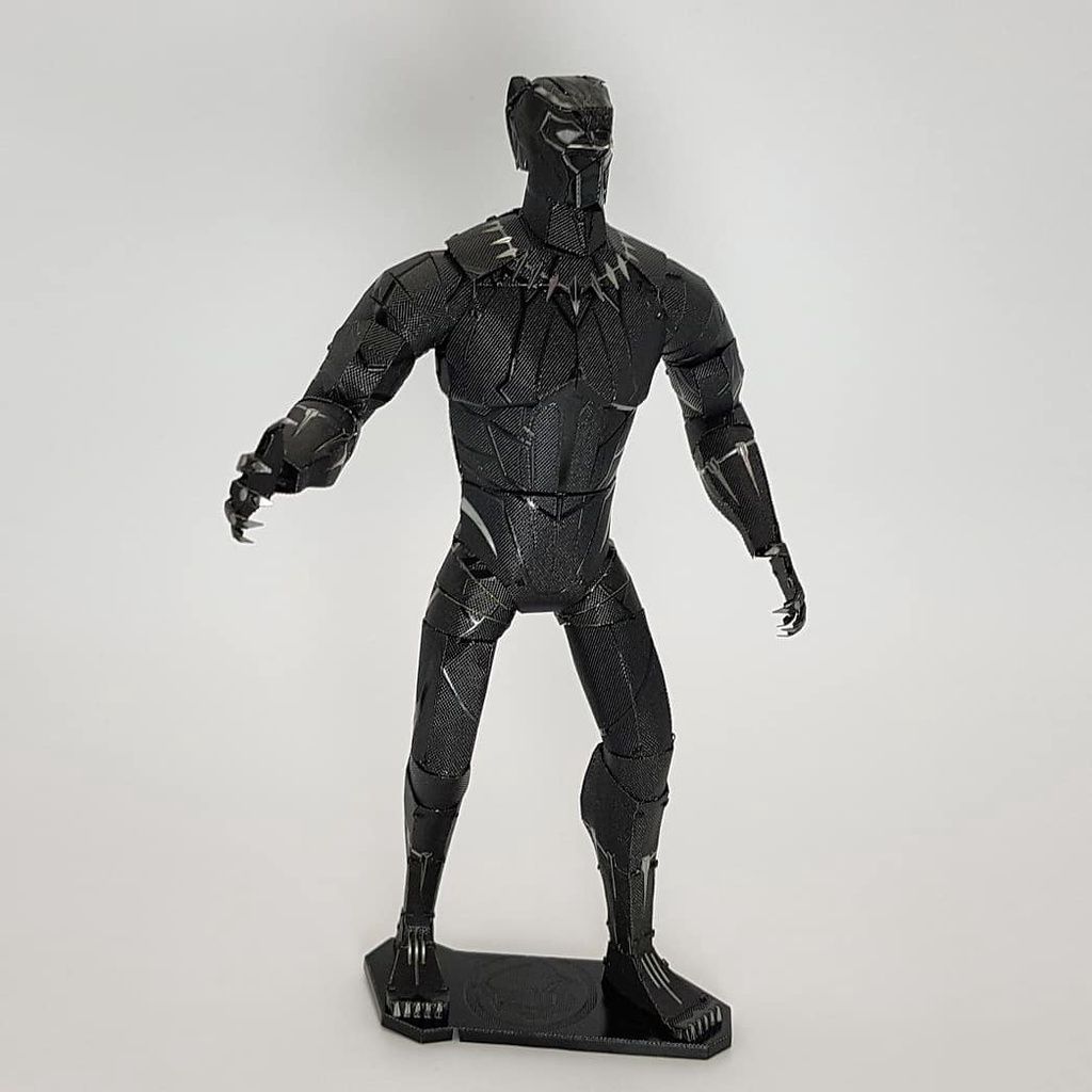  Mô Hình Kim Loại 3D Lắp Ráp Metal Head Chiến Binh Báo Đen (Black Panther) – MP1099 