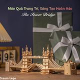  Mô Hình Gỗ 3D Lắp Ráp ROBOTIME Rolife Cầu Tháp Luân Đôn (London Tower Bridge) TG412 – WP227 