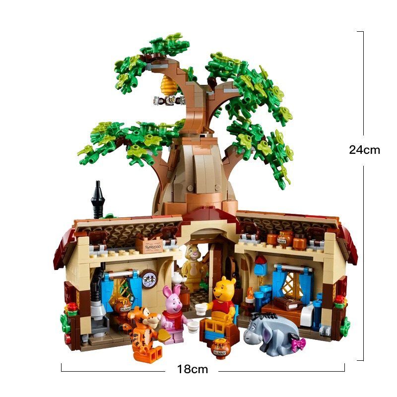  Mô Hình Nhựa 3D Lắp Ráp OEM Ngôi Nhà Của Gấu Pooh (1265 mảnh, Lego 21326 Winnie The Pooh) - LG0153 