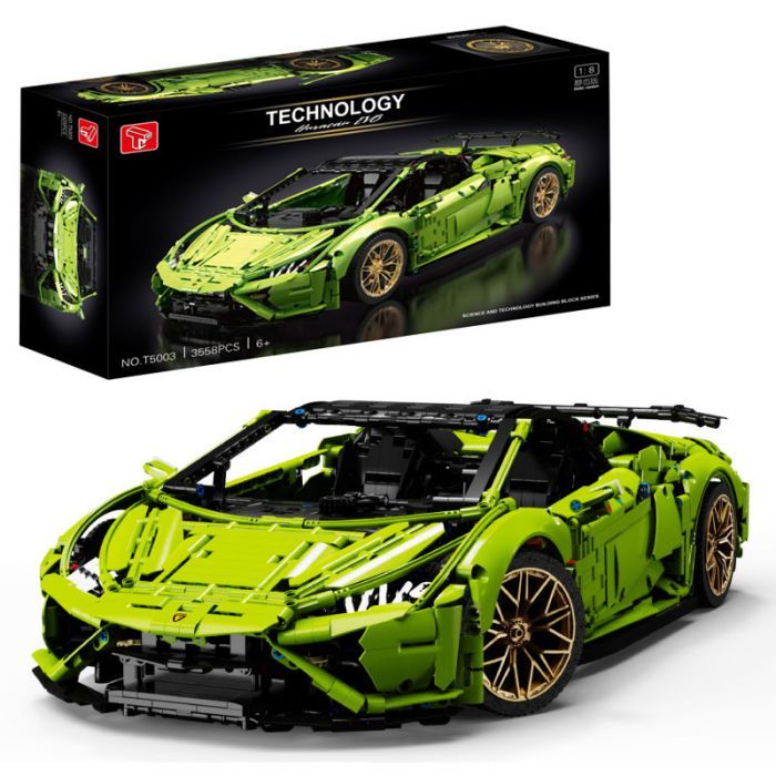  Mô Hình Nhựa 3D Lắp Ráp TGL Siêu Xe Đua Lamborghini Huracan Evo Spyder T5003 (3558 mảnh) 1:8 – LG0037 