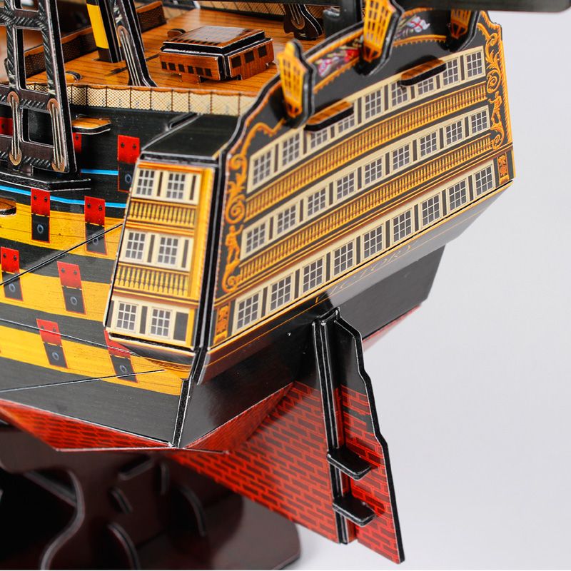  Mô Hình Giấy 3D Lắp Ráp CubicFun Thuyền HMS Victory T4019h (189 mảnh) - PP048 