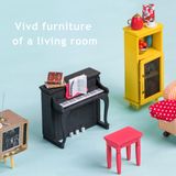  Mô Hình Gỗ 3D Lắp Ráp ROBOTIME DIY Dollhouse Nhà Tí Hon Joy’s Peninsula Living Room DG141 – WP154 