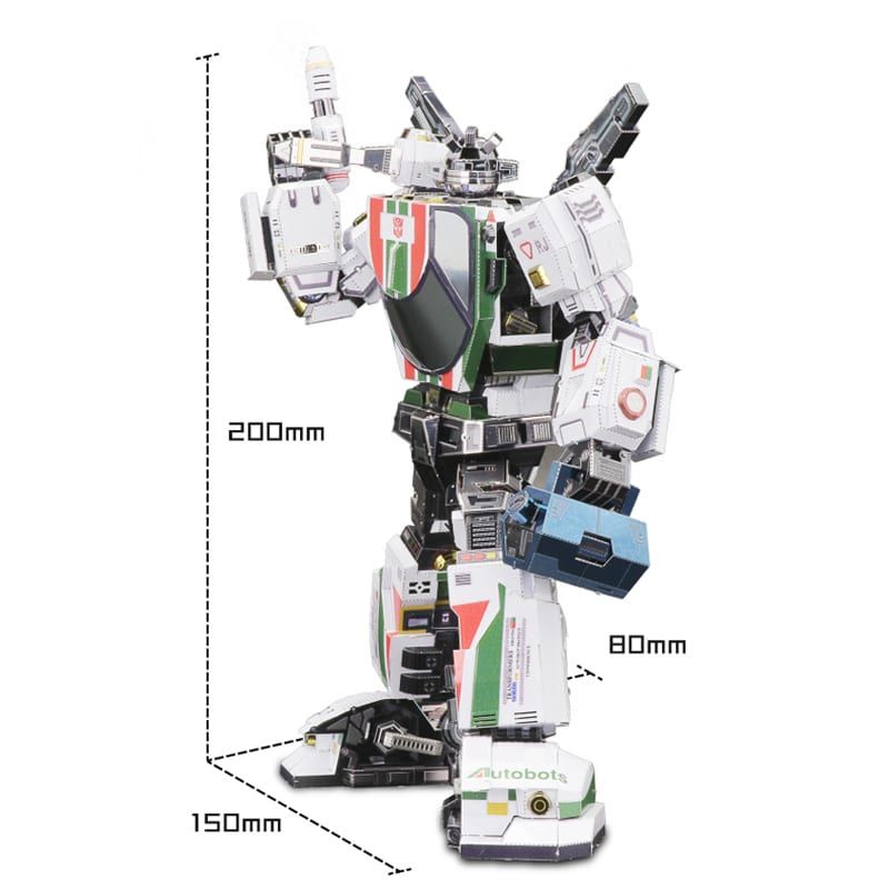  Mô Hình Kim Loại Lắp Ráp 3D MU Transformers Wheel Jack – MP787 