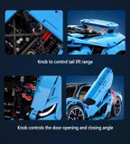  Mô Hình Nhựa 3D Lắp Ráp CaDA Master Siêu Xe Lamborghini Centenario Bull Roadster C61041 (3842 mảnh) 1:8 - LG0009 