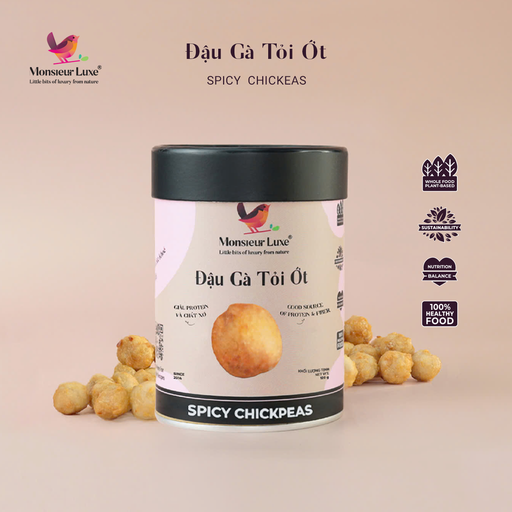 Đậu Gà Tỏi Ớt - Chilli Garlic Chickpea