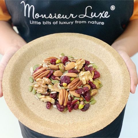  Hỗn hợp Hạt trái Nhiệt đới Luxe (Tropical TrailMix) 250g/500g - Ăn vặt Healthy với Hạt Sấy Lạnh & Trái cây khô Nhập Khẩu 