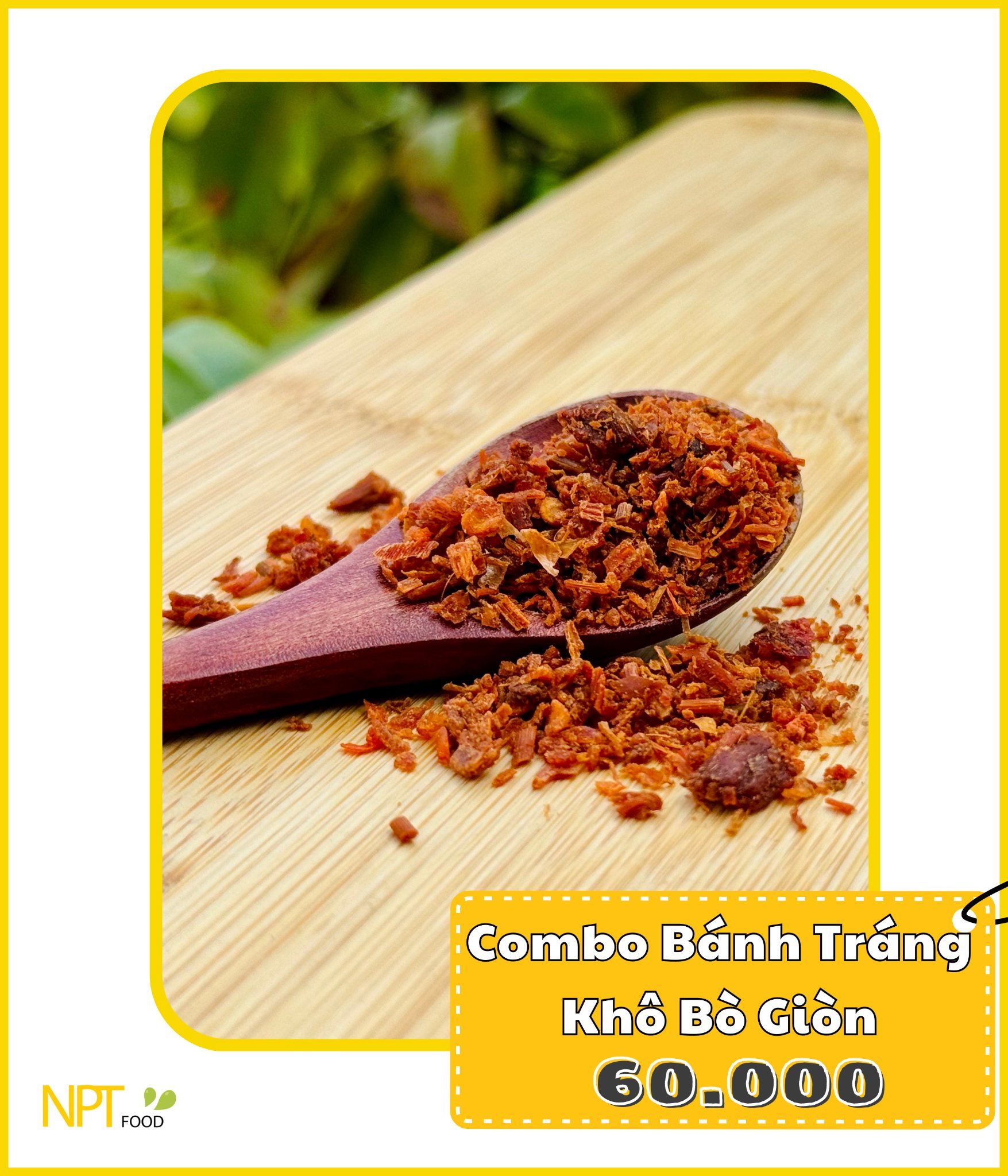 Combo Bánh Tráng Khô Bò Giòn