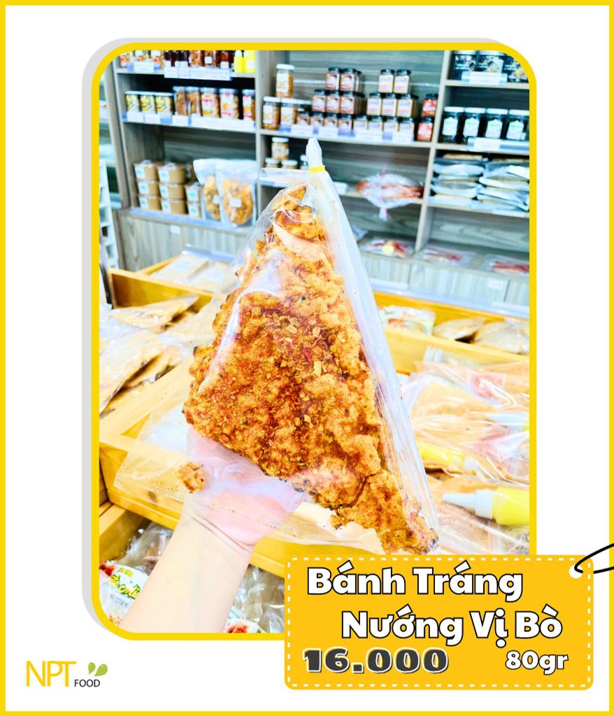 Bánh Tráng Nướng Vị Bò 80g(nhỏ)