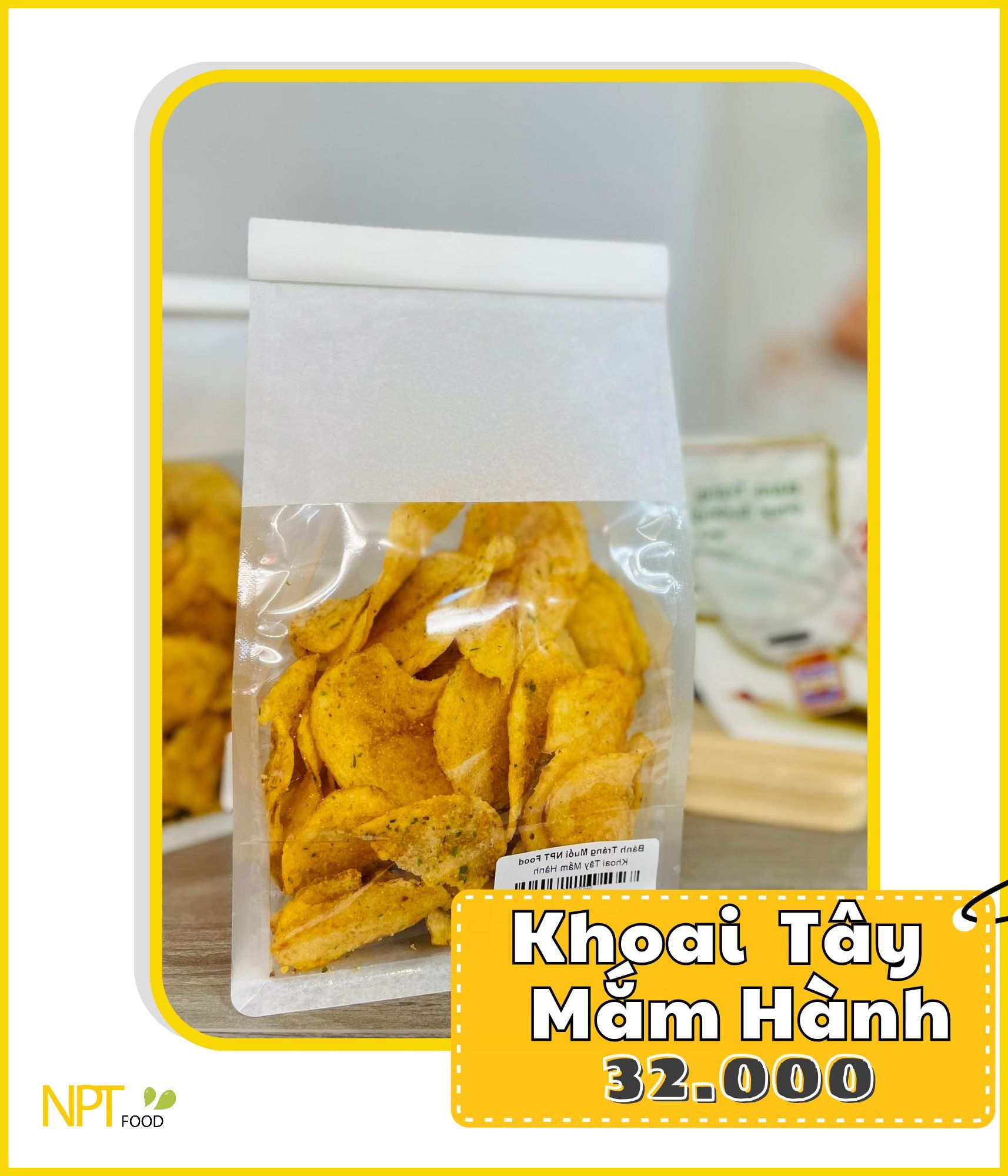 Khoai Tây Mắm Hành