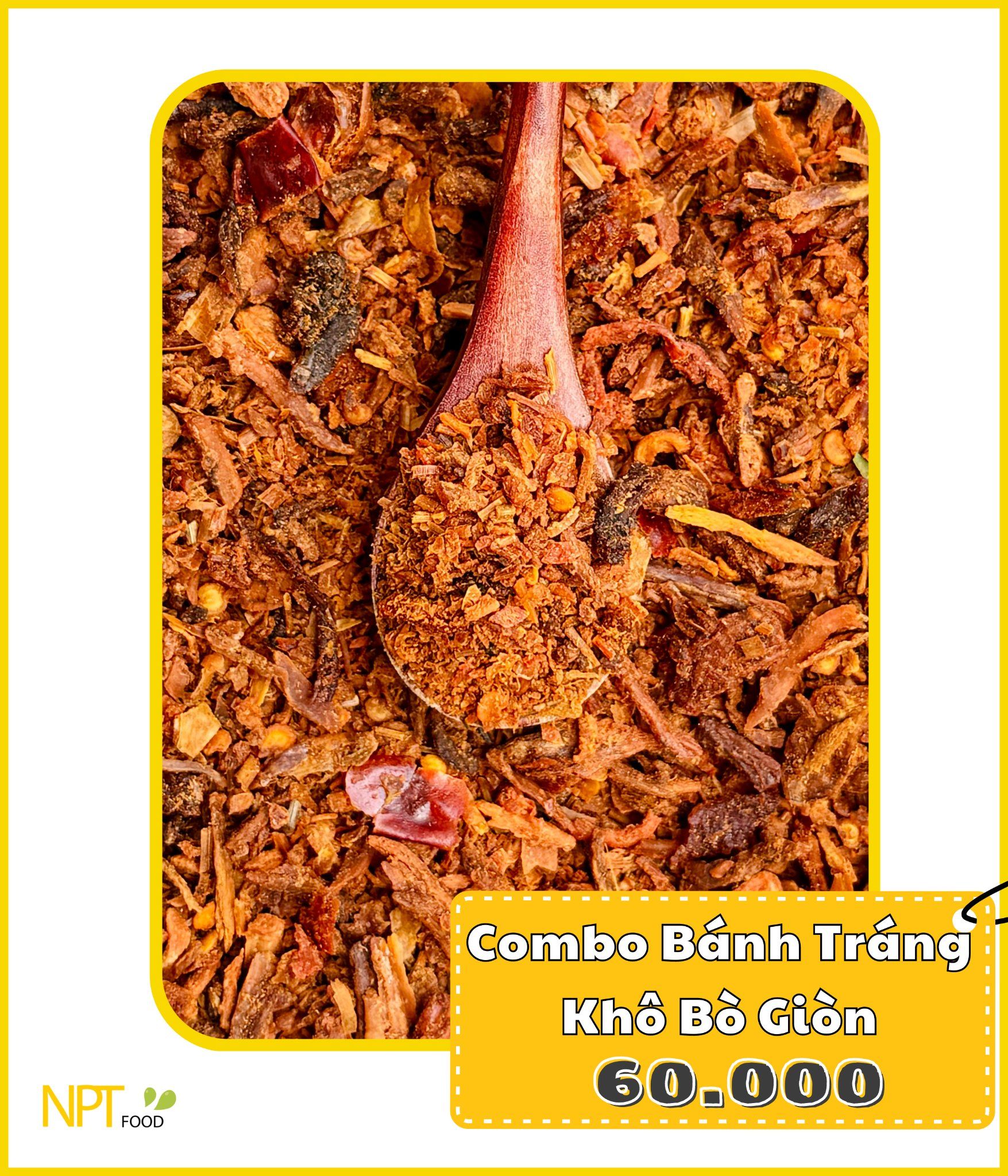 Combo Bánh Tráng Khô Bò Giòn