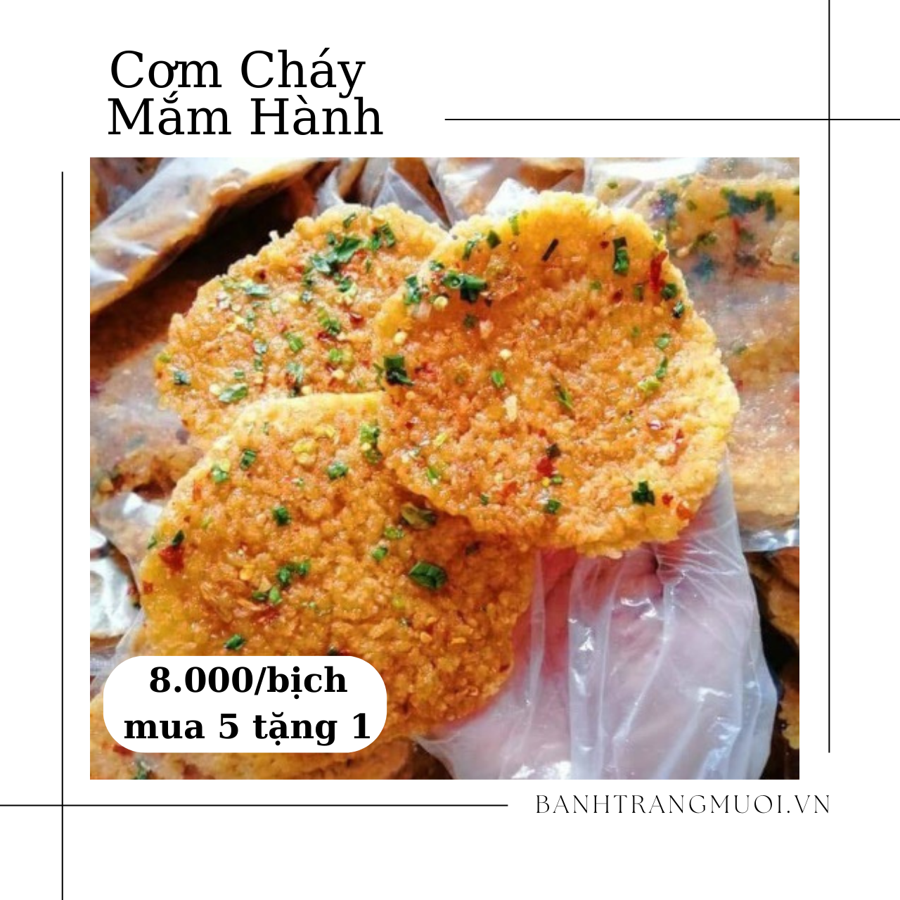 Cơm Cháy Mắm Hành