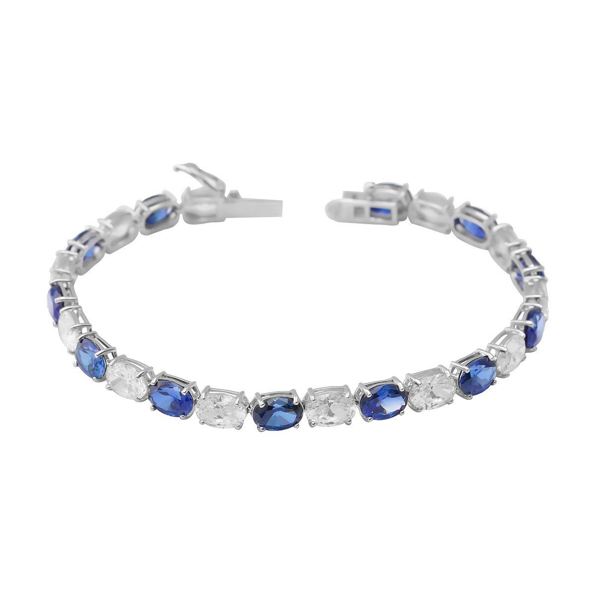 Lắc Tay Bạc SV925 đính Gioialite Calista 05WCZ17.5BR5092