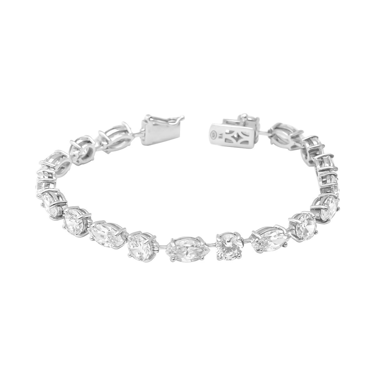 Lắc Tay Bạc SV925 đính Gioialite Calista 05WCZ17.5BR5170