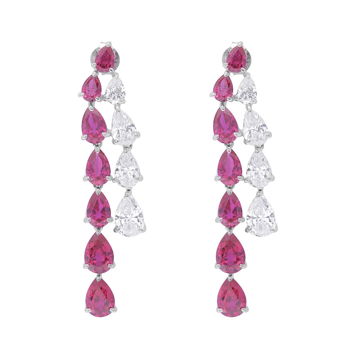 Bông Tai Bạc SV925 đính Gioialite Calista 05WCZOR5692