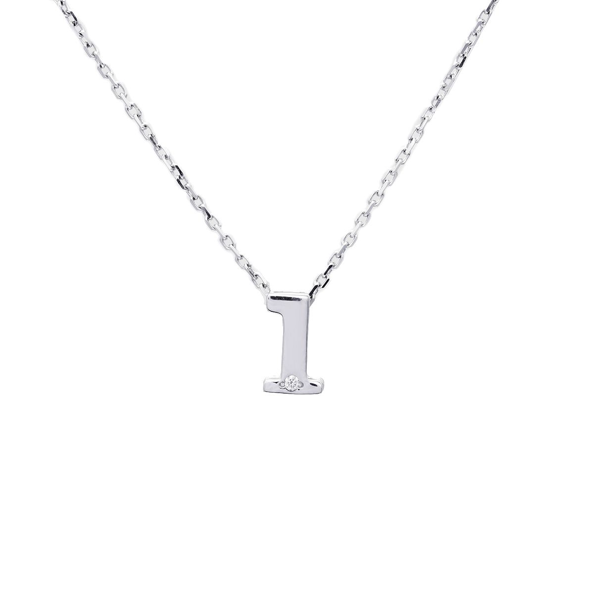 Mặt Dây Vàng K14WG đính Kim cương Calista EPD800087