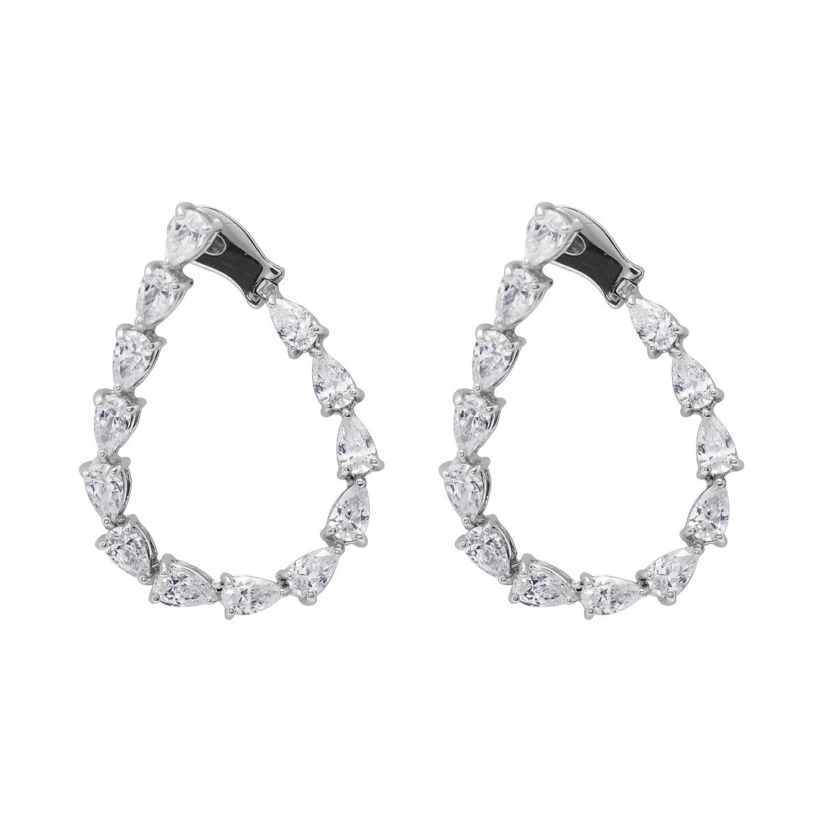 Bông Tai Bạc SV925 đính Gioialite Calista 05WCZOR5467
