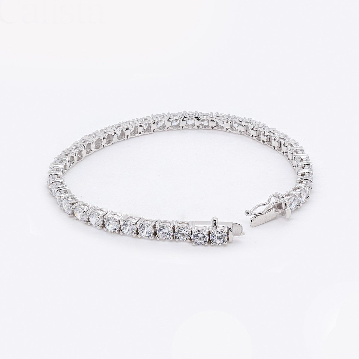 Lắc Tay Vàng K14WG đính CZ Calista AEBL05350