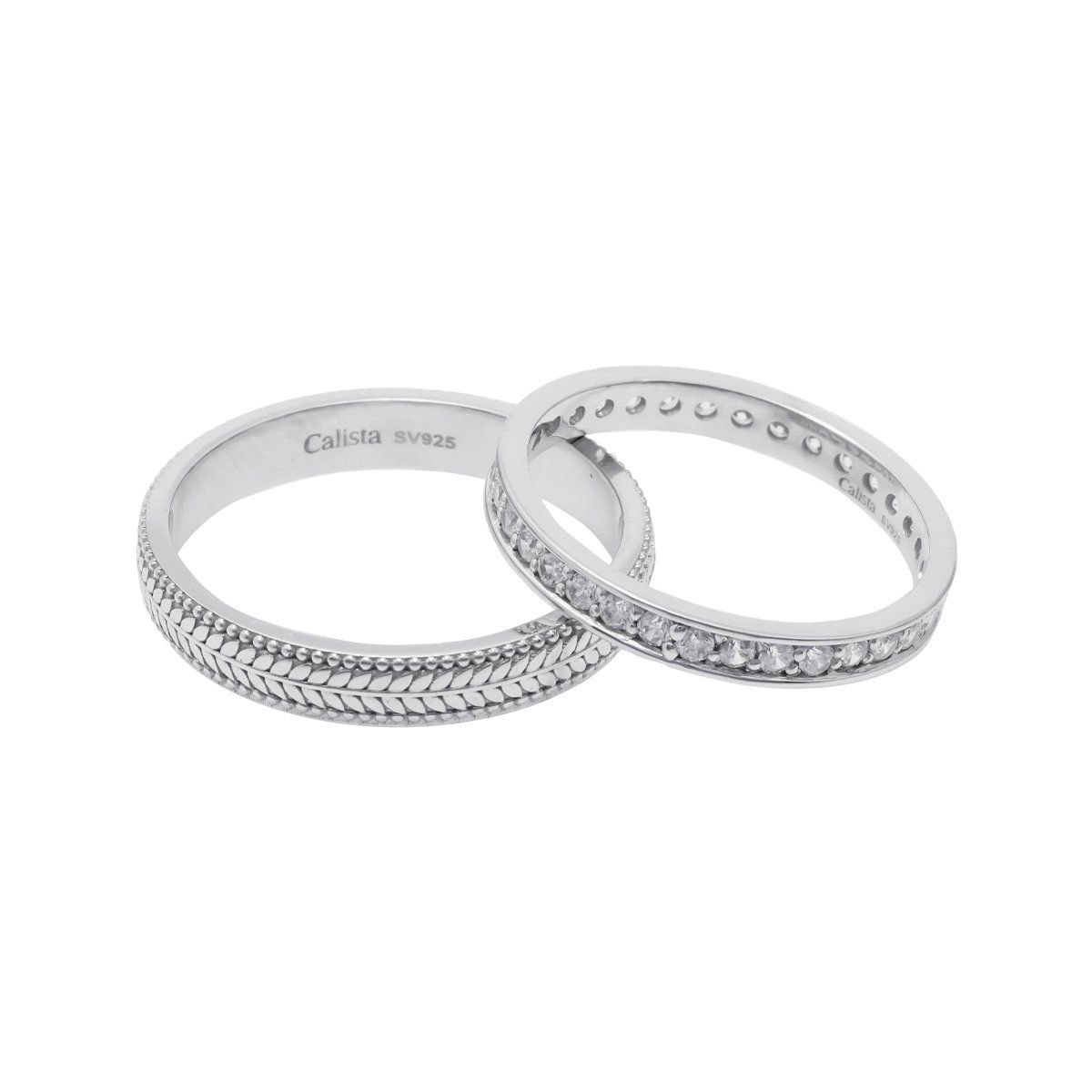 Nhẫn Cưới bạc SV925 Calista 05W00CZN00439.1