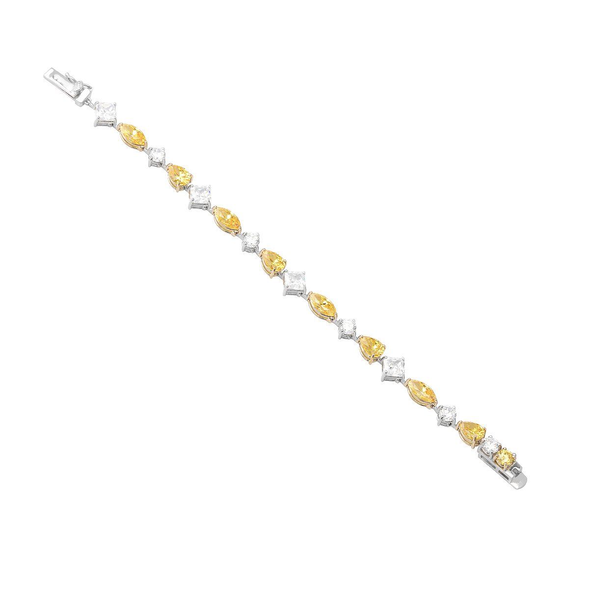 Lắc Tay Bạc SV925 đính Gioialite Calista 05WCZ17.5BR5146